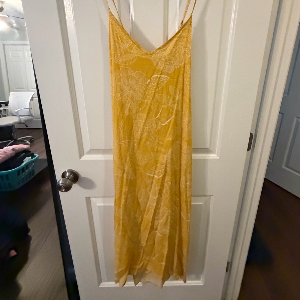 GAP Yellow Floral Dress